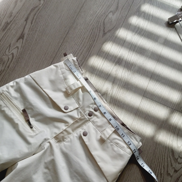 Patagonia Girl's Snowbelle Pants Birch White M(10) - Picture 14 of 16